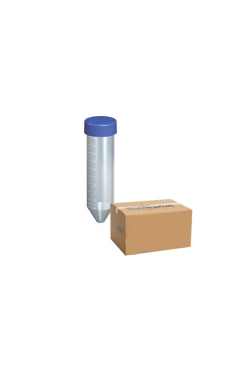 Falkon Tüpü Dibi Konik 50 Ml Taksimatlı Mavi Kapaklı Falcon Pp Eteksiz 50 Adet Paket