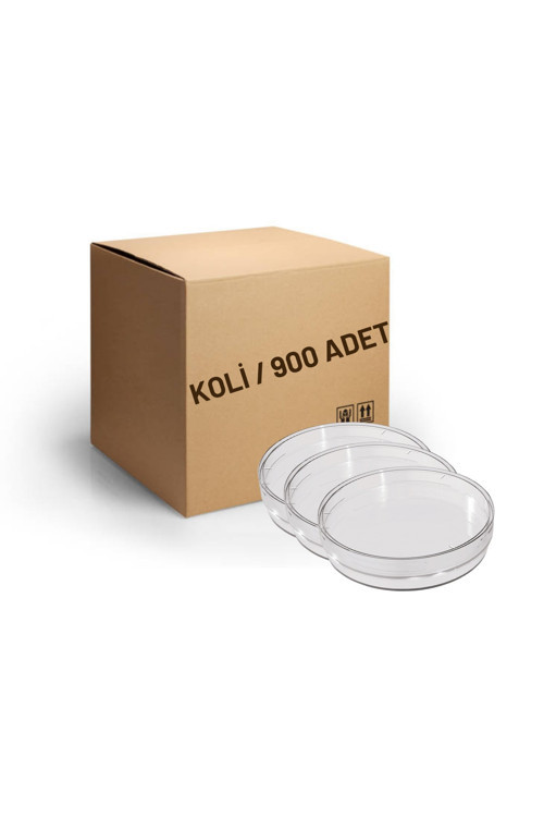Petri Kabı Kutusu 60Mm Steril - 900 Adet (1 Koli)