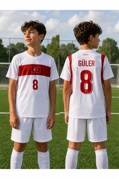 Milli Takım Dünya Kupası Forması. 2026 Fifa Ay Yıldızlı Taraftar Forması ( GÜLER 8)