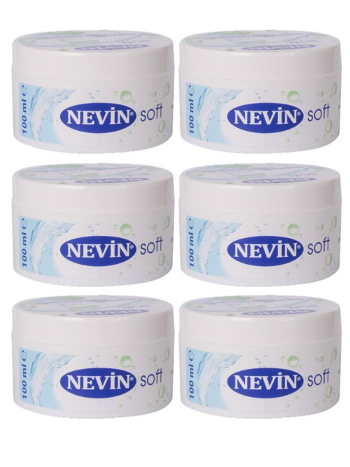 Soft Nemlendirici Bakım Kremi 100ml 6 Adet