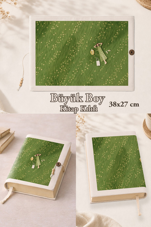 Dreamscape Collection | 38X27 Cm Büyük Boy Kitap Kılıfı | Rahle Boy Uyumlu