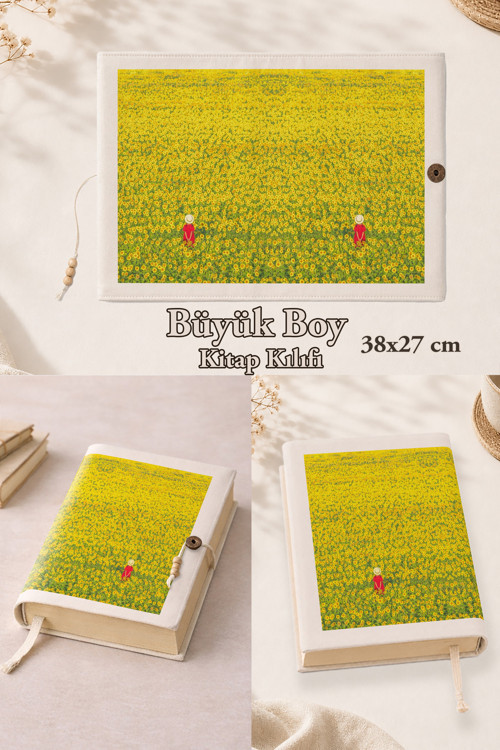 Dreamscape Collection | 38X27 Cm Büyük Boy Kitap Kılıfı | Rahle Boy Uyumlu