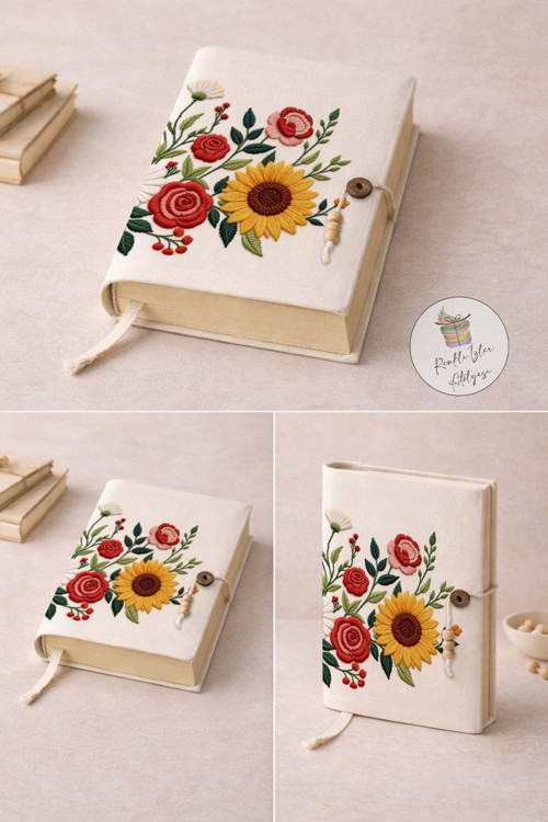 Vintage Retro & Aesthetic Series Desenli Kitap Kılıfı | A5 Kitap Koruyucu