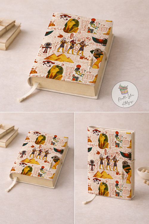 Vintage Retro & Aesthetic Series Desenli Kitap Kılıfı | A5 Kitap Koruyucu