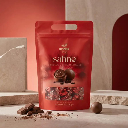 Sahne Kakaolu Sütlü Çikolata 500 GR