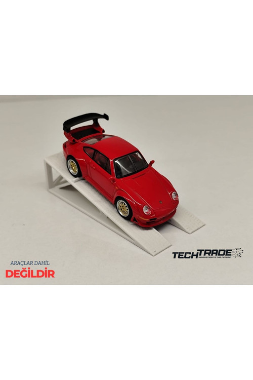 1/64 Ölçek Sergileme Rampası-Beyaz