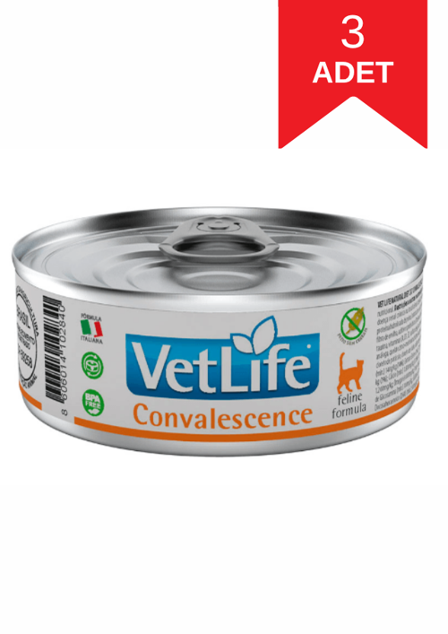 Convalescence Feline Formula Kedi Yaş Maması 85 Gr X 3 Adet