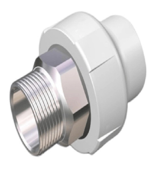 90-3" DIŞTAN DİŞLİ PPRC ADAPTÖR PLASTHERM