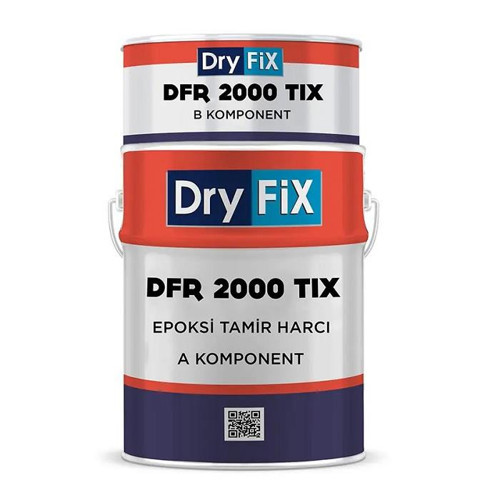 Dfr 2000 Tiksotropik Epoksi Tamir Harcı Epoksi Macun 5 Kg