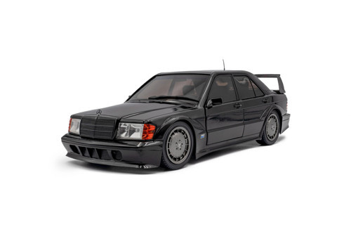 S1801012 1/18 Mercedes-Benz 190 (W201) Evo II – BLACK – 1990