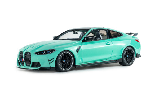 S1814501 1/18 BMW M4 PERFORMANCE PARTS – TURQUOISE – 2025