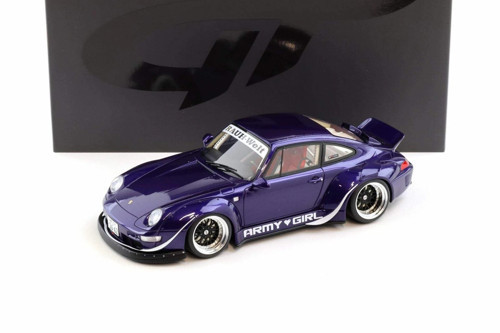 GT562 1/18 Porsche RWB Army Girl Purple 2015