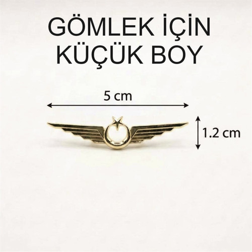 İHA Pilot Gömlek Bröve (Küçük Boy - Gömlek İçin)