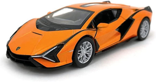 Die Cast Lamborghini Sian FKP 37(Turuncu) 1/40 Model Araba