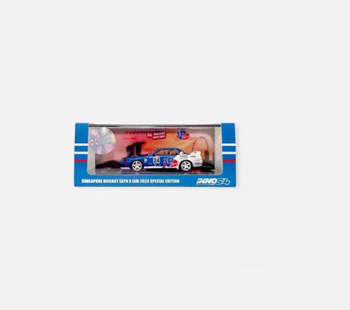 İnno64 Singapore Diecast Expo X IAM 2024 Special Edition Model Araba