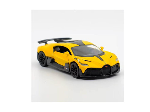 Bugatti Divo Sarı 1/36 Model Araba