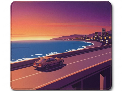 Night Drive / Edition | 50x40cm Gaming Mousepad - (3mm Kalınlık)