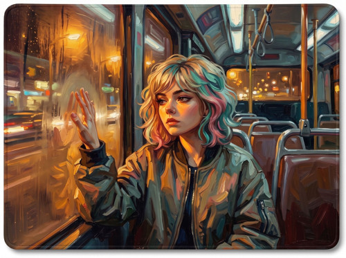 Stray Light / Edition | 48x40cm Gaming Mousepad - (3mm Kalınlık)