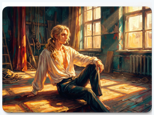 Stray Light / Edition | 48x40cm Gaming Mousepad - (3mm Kalınlık)