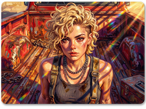 Stray Light / Edition | 48x40cm Gaming Mousepad - (3mm Kalınlık)