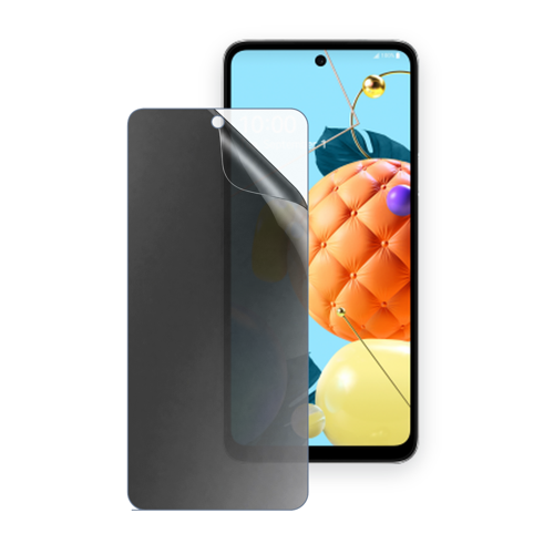 LG K62 Uyumlu Ön Yüzey Hayalet Privacy Hidrojel Ekran Koruyucu