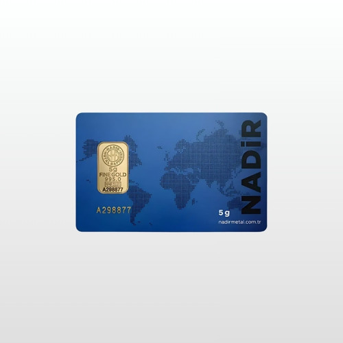 AltınDenizi Nadir 5 Gram Altın 0.995 (24 Ayar) Külçe Altın