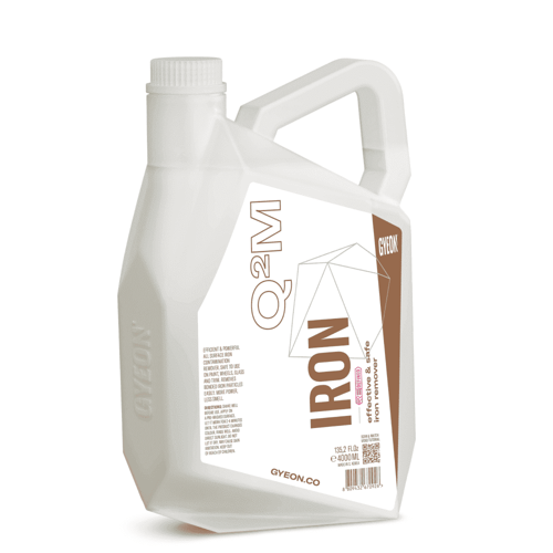 Q²M Iron REDEFINED Demir Tozu, Balata Tozu Temizleyici Ve Pas Sökücü PH Nötr - 4000 ml