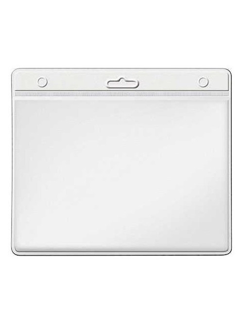 Yaka Kartı Poşeti 10 X 7,5 Cm Şeffaf 301 (100 Lü Paket)