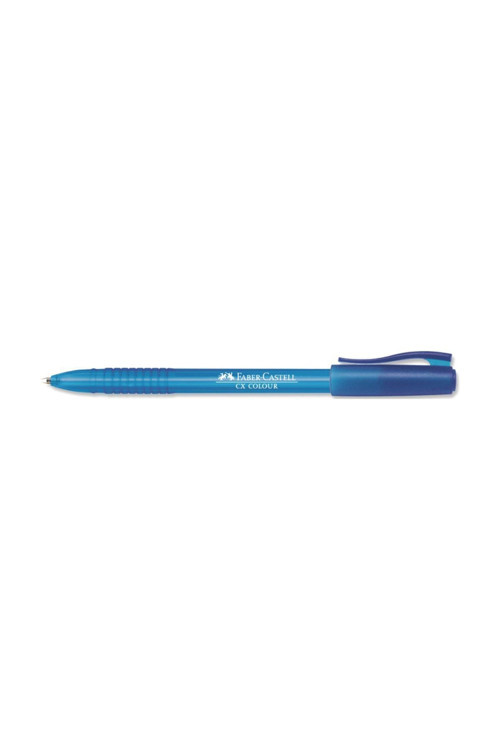 Faber-Castell Tükenmez Kalem Cx Colour Açık Mavi (10 Lu Paket) 247053