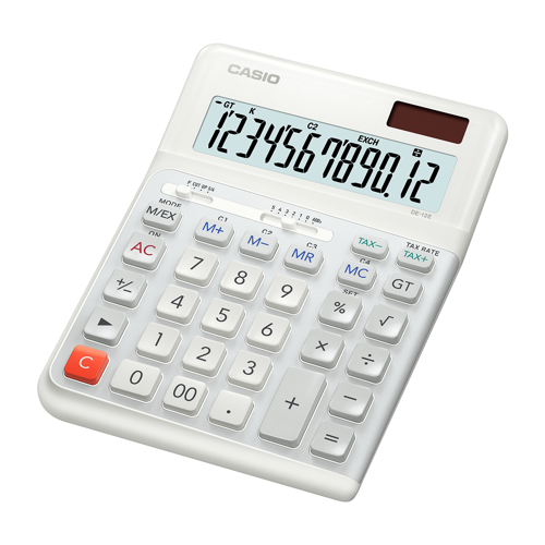 Hesap Makinesi 12 Hane De-12E-We Masaüstü