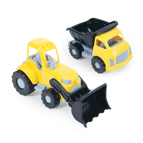 Oyuncak Jumbo İkili Kamyon-Dozer Set 6144