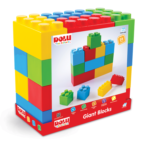 Oyuncak Xl Blocks 24 Parça 5038