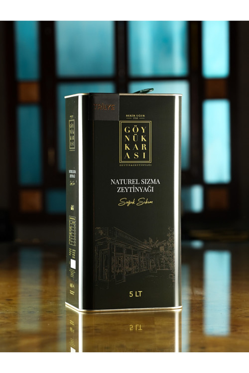 Mudanya Yeşili Erken Hasat Soğuk Sıkım Zeytinyağı 5 Lt.