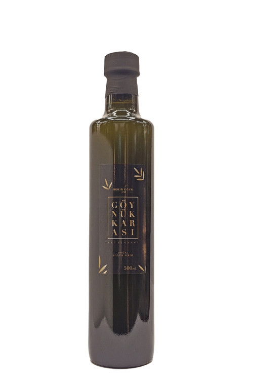 Erkenci Domat Aromatik Zeytinyağı 500 Ml - Soğuk Sıkım - Cam Şişe