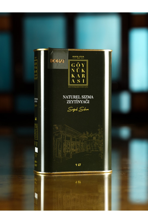 Erkenci Domat Aromatik Zeytinyağı 1 Lt. - Soğuk Sıkım