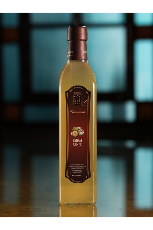 Doğal Ev Yapımı Enginar Sirkesi 500 Ml