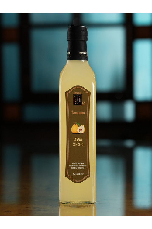 Doğal Ev Yapımı Ayva Sirkesi 500 Ml.