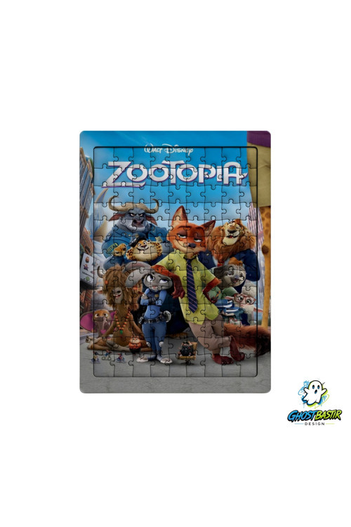 Zootopia 99 Parça Ayaklı Puzzle – Dekoratif Çocuk Yapbozu 0243