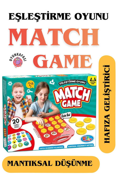 Match Game - Eşleştirme Kutu Zeka Oyunu
