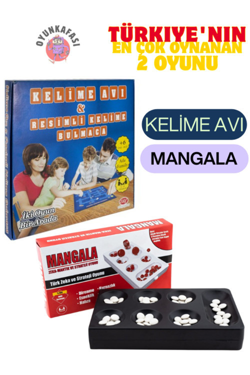 Mangala-Kelime Avı & Resimli Kelime Bulmaca