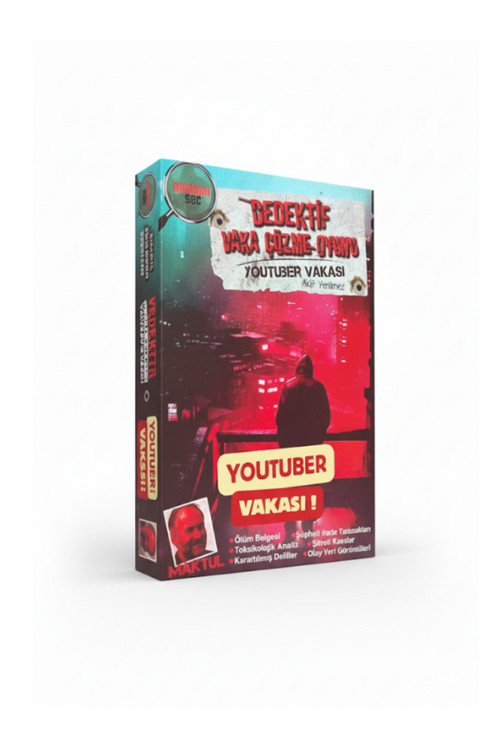 Dedektif Oyunu, Seri Katil Davası - Youtuber Vakası