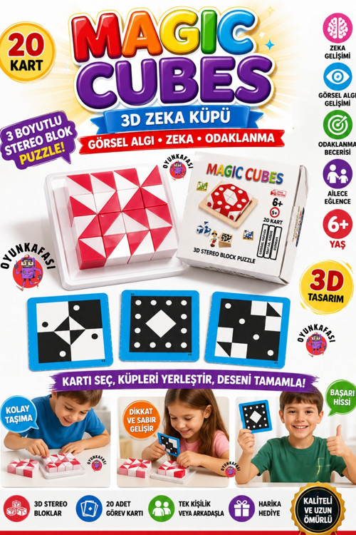Smart Küpler - Magic Cubes - Zeka Oyunu