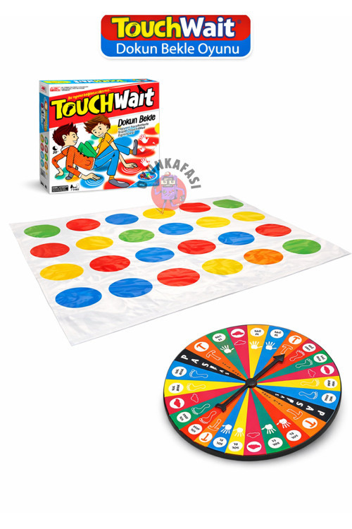 Twister Touchwait Dokun Bekle Oyunu Twister Oyunu Eğlenceli Parti Oyunu Aile Oyunu