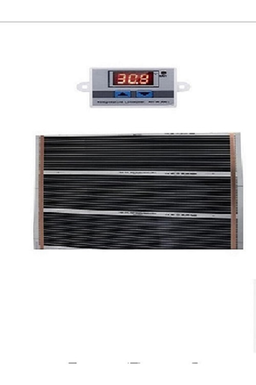 Dijital Termostatlı Halı Altı Karbon Isıtıcı Film 80X400