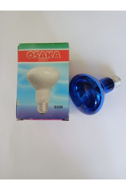 Osaka Infradet Isıtıcı Ampül R80 Mavi 60W 240 V. (E27)