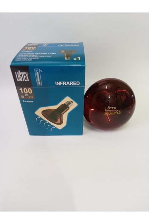 Kırmızı Infrared Lamba Isıtıcı 100W, Sıcaklık Ve Konfor Sağlar