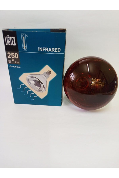 İnfrared Isıtıcı Lamba 250 Watt Kümes Isıtıcı Ampül