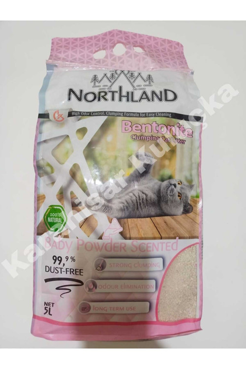 Bebek Pudrası Kokulu Kedi Kumu 5 Litre