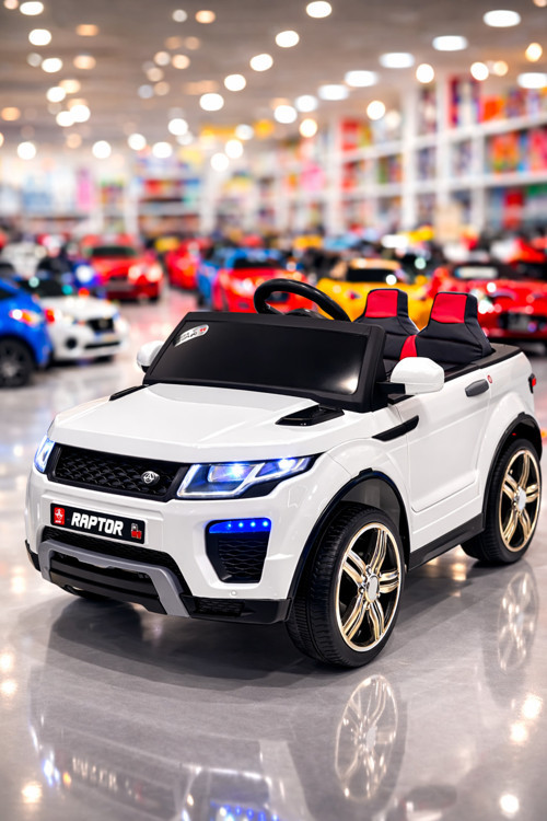 Raptor Gt 12V Uzaktan Kumandalı Akülü Çocuk Arabası Çift Motorlu Led Farlı