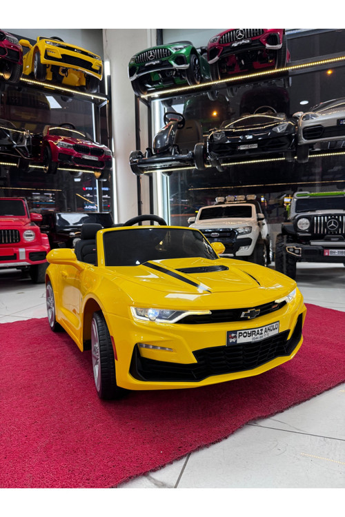 Lisanslı Chevrolet Akülü Araba 12V(Özel Plaka)